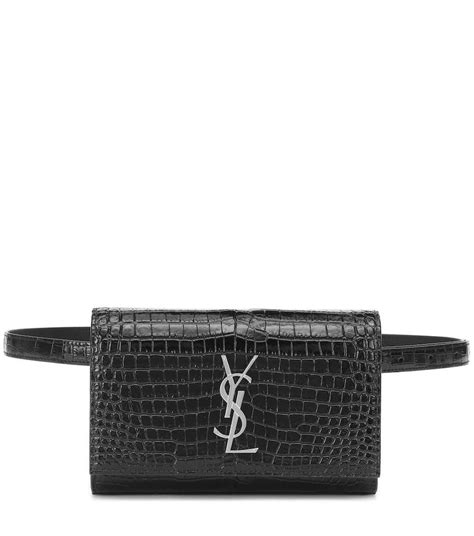 ysl crocodile belt bag|Lou belt bag in crocodile.